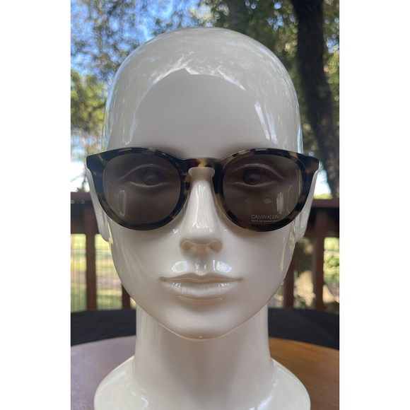 Calvin Klein CK19523S 244 Tortois Round Sunglasses main image 8
